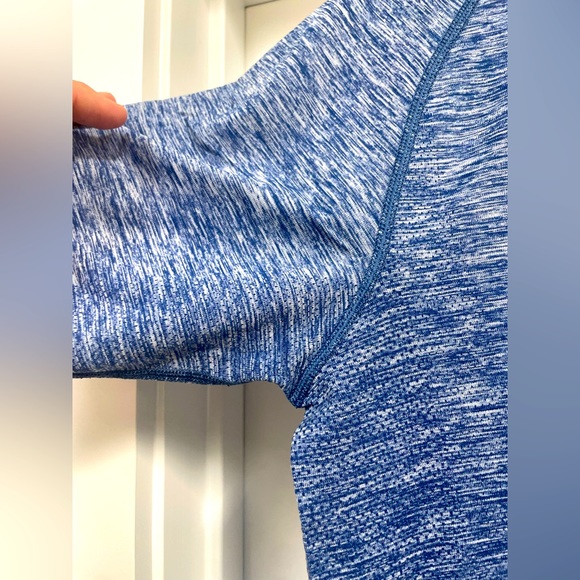 Lululemon Men's Metal Vent Tech Tee. Heather Blue. Men’s Large - Picture 4 of 5